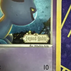 Shuppet - Legend Maker 63/92 Holo Pokemon TCG Card STAMPED! - Image 2