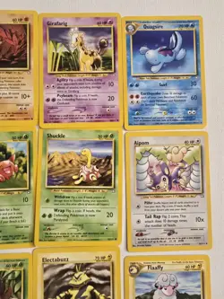 Pokemon Vintage Neo Genesis Card Lot NM - Image 3