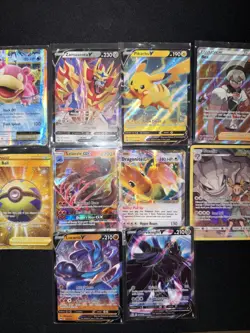 Pokemon Card Lot 10 Cards - Image 1