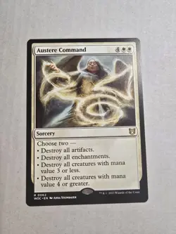Austere Command Commander: Wilds of Eldraine Regular - Image 1