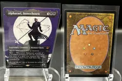 Magic: The Gathering EOE Alpharael, Stonechosen [Borderless] #292 - Image 3