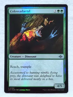 Colossadactyl 0180/291 Foil The Lost Caverns of Ixalan Magic: The Gathering - Image 1