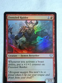 Frenzied Raider 137/285 Kaldheim Foil Magic The Gathering TCG - Image 3