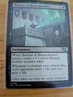 MTG Bastion of Remembrance 0403 J25 Foundations M/NM Free UK P&P - Image 1