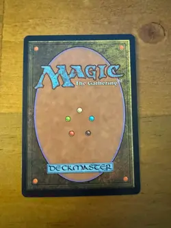 MTG MISPRINT ERROR JAPANESE TEMPEST CURSED SCROLL ~ 2-MANA ACTIVATION LP - Image 2