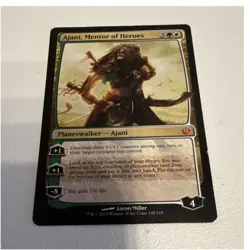Wizards of the Coast MTG Ajani, Mentor of Heroes JOU Mythic 145/165 WG EN - Image 1