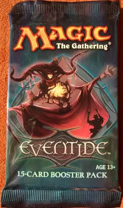 Eventide Sealed Magic MTG Booster Pack - Shadowmoor Block - I8E - Image 1