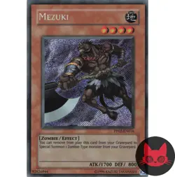 Yugioh Mezuki PP02-EN016 Secret Rare NM - Image 1