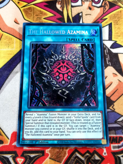 The Hallowed Azamina mp25-en112 1st Ed (NEW) Prismatic-Secret Rare Yu-Gi-Oh! - Image 1