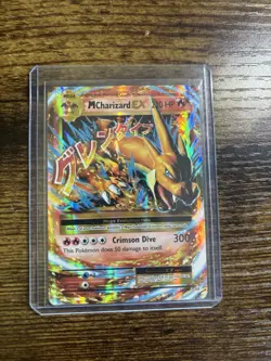 M Charizard EX 13/108 Holo Rare EX Evolutions Pokemon MINT - Image 1