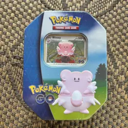 3 Tin Set Pikachu Snorlax Blissey Pokemon GO Sealed TCG NEW Lot - Image 3