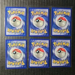 Lot of 6 Shadowless Base Set Pokemon Energy Cards, #97 through #102 (6/9) - Image 2