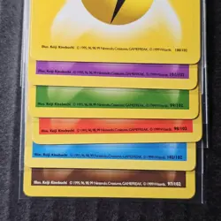 Lot of 6 Shadowless Base Set Pokemon Energy Cards, #97 through #102 (6/9) - Image 3