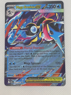 Mega Greninja EX 022/086 Chaos Rising Holo Ultra Rare Pokemon TCG English - NM - Image 1