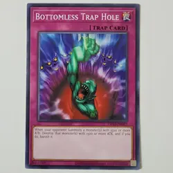 Bottomless Trap Hole - OP13-EN022 - LP - Common - Unlimited - Yugioh - Image 1