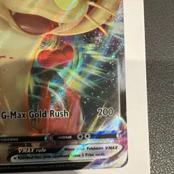 Pokemon Meowth VMAX SWSH005 Sword & Shield Promo Full Art Holo 2020 300 HP - Image 4