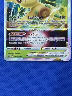 Pokemon - Leafeon VSTAR - SWSH195 - Black Star Promo - Regular size - NM/M - New - Image 5