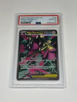 Pokemon TCG Mega Mawile ex 162/132 Mega Evolution Ultra Rare PSA 10 GEM MINT - Image 1
