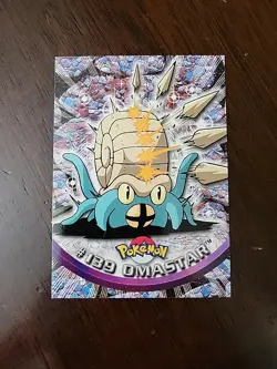 MP! 2000 Topps Pokemon TV Animation Edition Series 3 Non Holo #139 Omastar - Image 1