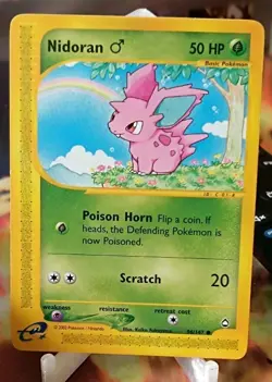 Pokemon Aquapolis Nidoran 96/147 NEAR MINT - Image 1