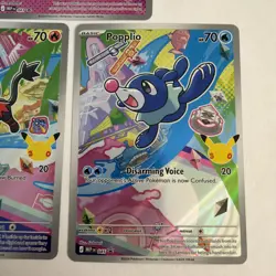 Pokemon 30th Anniversary First Partner Promo Trio Set: Rowlett, Litten, Popplio - Image 4