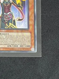Allure Queen LV5 Ultimate Rare CDIP-EN007 YuGiOh Cyberdark Impact - Image 4