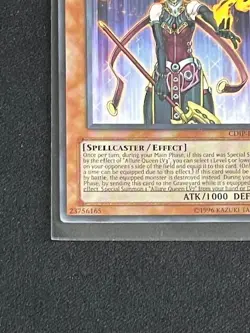 Allure Queen LV5 Ultimate Rare CDIP-EN007 YuGiOh Cyberdark Impact - Image 5