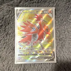 The Pokemon Company Galarian Zapdos V 174/198 Chilling Reign Full Art Holo Eng - Image 1