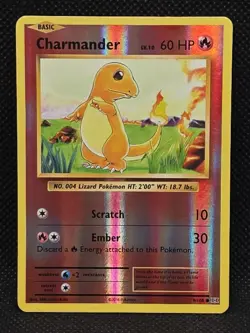 Charmander 9/108 Common Evolutions 2016 Pokemon Reverse Holo - Image 1