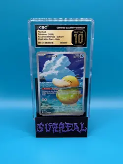 Pokemon Psyduck Illustration Rare Holo Ascended Heroes 226/217 CGC Pristine 10 - Image 1