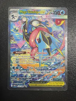 Mega Greninja EX 116/086 Secret Rare Full Art Holo - Pokemon TCG XY - Image 1