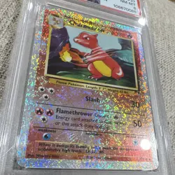 Nintendo Charmeleon 37/110 Legendary Collection 2002 Reverse Holo PSA 8 - Image 2