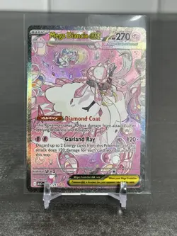 Pokemon ME: Ascended Heroes #282/217 Mega Diancie ex NM RAW - Image 2