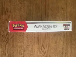 Pokemon Scarlet & Violet 151 Alakazam ex Collection Box Promo Booster English - Image 4