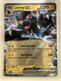 Luxray ex 068/167 Double Rare Twilight Masquerade Pokemon NM - Image 1