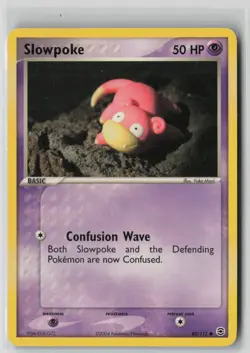 Slowpoke 80/112 Common FireRed & LeafGreen Pokemon LP - Image 1