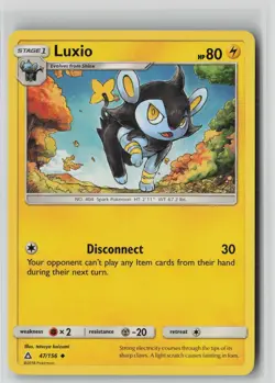 Luxio 47/156 Uncommon Ultra Prism Pokemon NM - Image 1