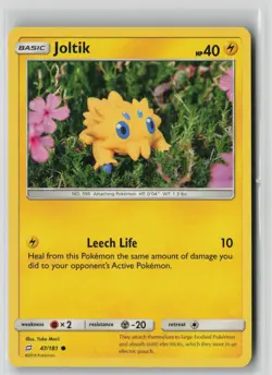 Joltik 47/181 Common Team Up Pokemon NM - Image 1