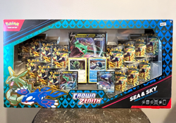Pokemon TCG Crown Zenith Sea and Sky Premium Collection Box - New Sealed - Image 1