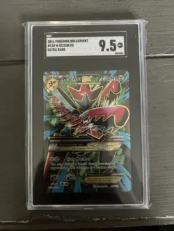 Pokemon TCG M Scizor EX Full Art 120/122 2016 - Image 1