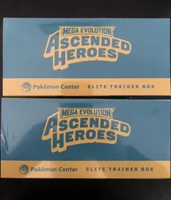 Pokemon TCG Ascended Heroes Pokemon Center Sealed ETB Elite Trainer Box - Image 2