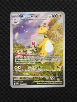 Ampharos 090/086 - Pokemon 2026 - Chaos Rising - Illustration Rare - Image 1