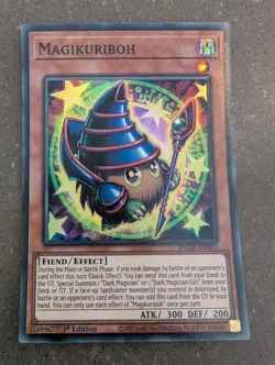 YuGiOh! Magikuriboh BACH-EN001 Super Rare 1st Ed* - Image 1