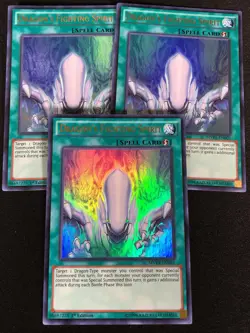 Yugioh Dragon's Fighting Spirit MVP1-EN007 1st Ultra x3 (NM) - Image 1
