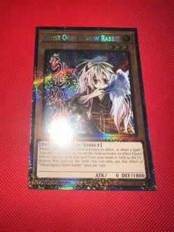 Yugioh 1x Ghost Ogre & Snow Rabbit RA05-EN131 Starlight Rare 1st Ed NM - Image 1