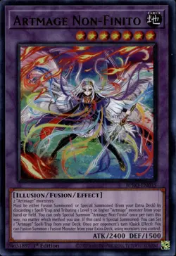 Yu-Gi-Oh! Artmage Non-Finito Ultra Rare BPRO-EN035 - Image 1