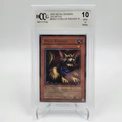 YU-GI-OH!! 2002 MILUS RADIANT MRD-110 - BCCG BECKETT GEM MINT 10 - Image 2