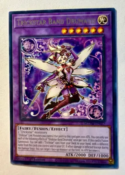 Trickstar Band Drumatis - MZTM-EN027 - Rare - 1st Edition - Yugioh LP - Image 1