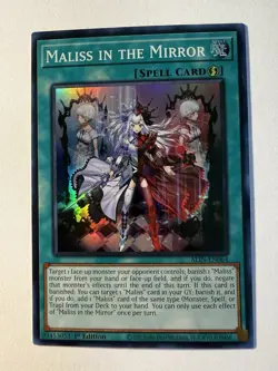 x1 Maliss in the Mirror - ALIN-EN064 - Super Rare - 1st Edition Yu-Gi-Oh! M/NM - Image 1