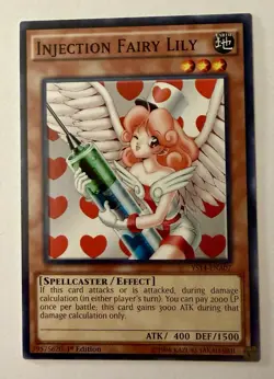 Injection Fairy Lily YS14-ENA07 Yu-Gi-Oh 1st Edition NM Common - Image 1